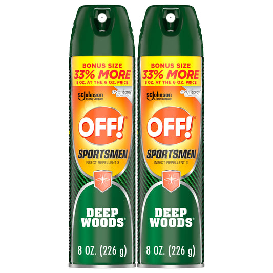 OFF! Sportsmen Deep Woods Insect Repellent 2CT, 16 oz