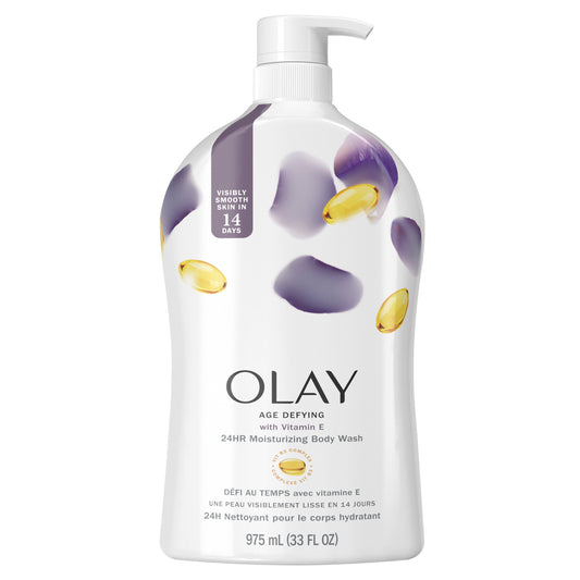 Olay Age Defying Body Wash with Vitamin E, 30 fl oz