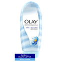 Olay Moisture Ribbons Plus Body Wash for Women, Shea and Blue Lotus, for All Skin Types, 18 fl oz