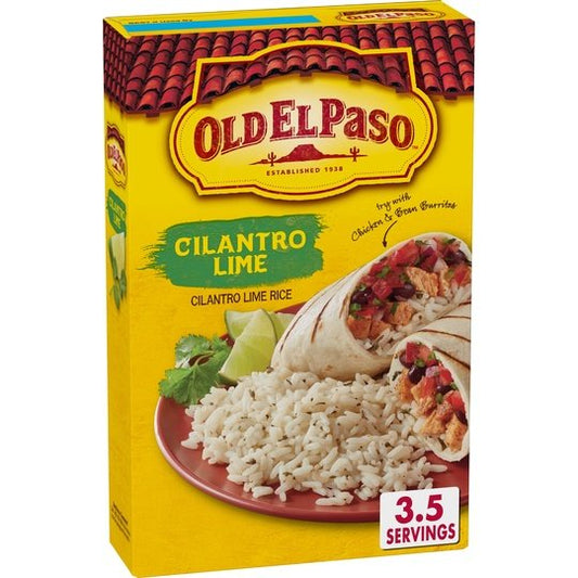 Old El Paso Cilantro Lime Seasoned Rice, Side Dish, 6.2 ozÂ 