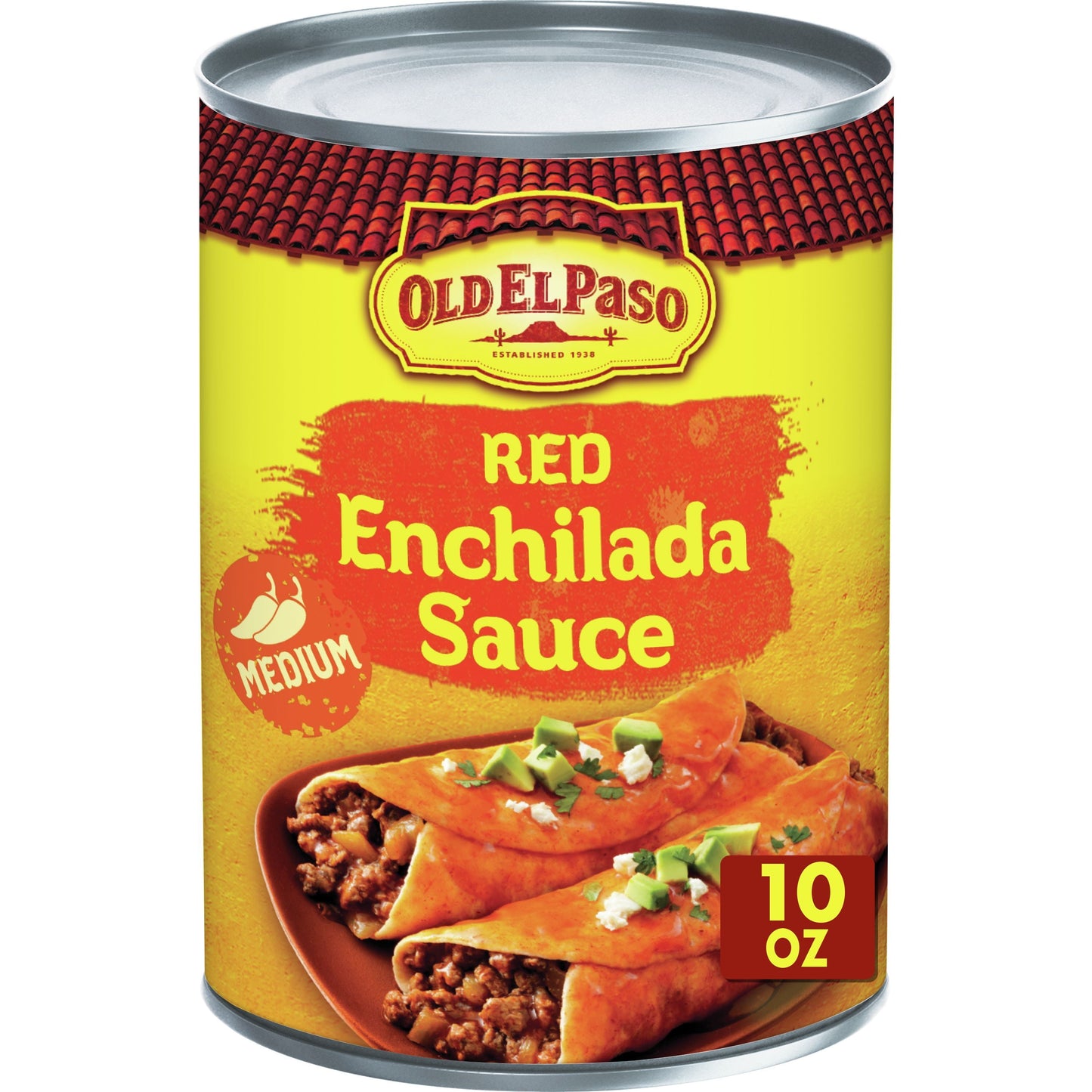 Old El Paso Medium Red Enchilada Sauce, 1 Ct., 10 oz.