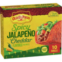 Old El Paso Spicy Jalapeno Cheddar Flavored Stand 'N Stuff Taco Shells, Gluten Free