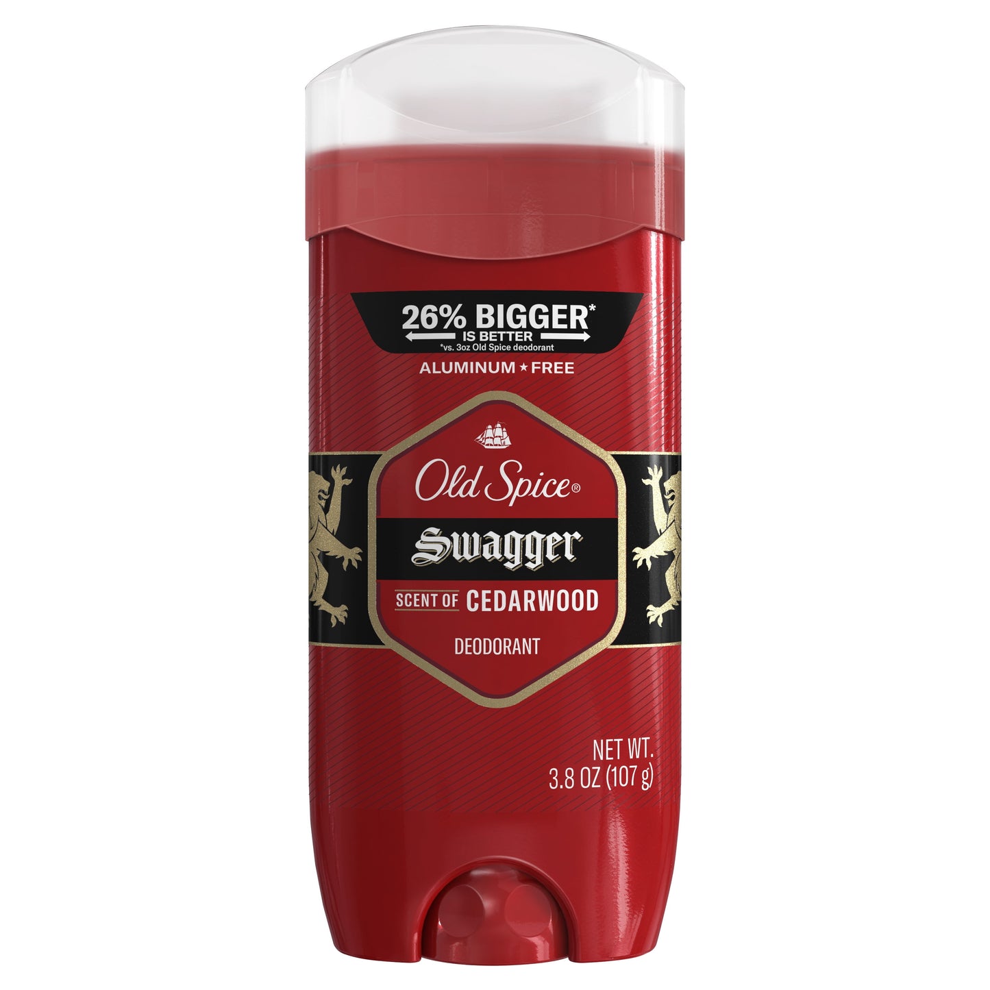 Old Spice Men's Deodorant Aluminum-Free Swagger, 3.8oz