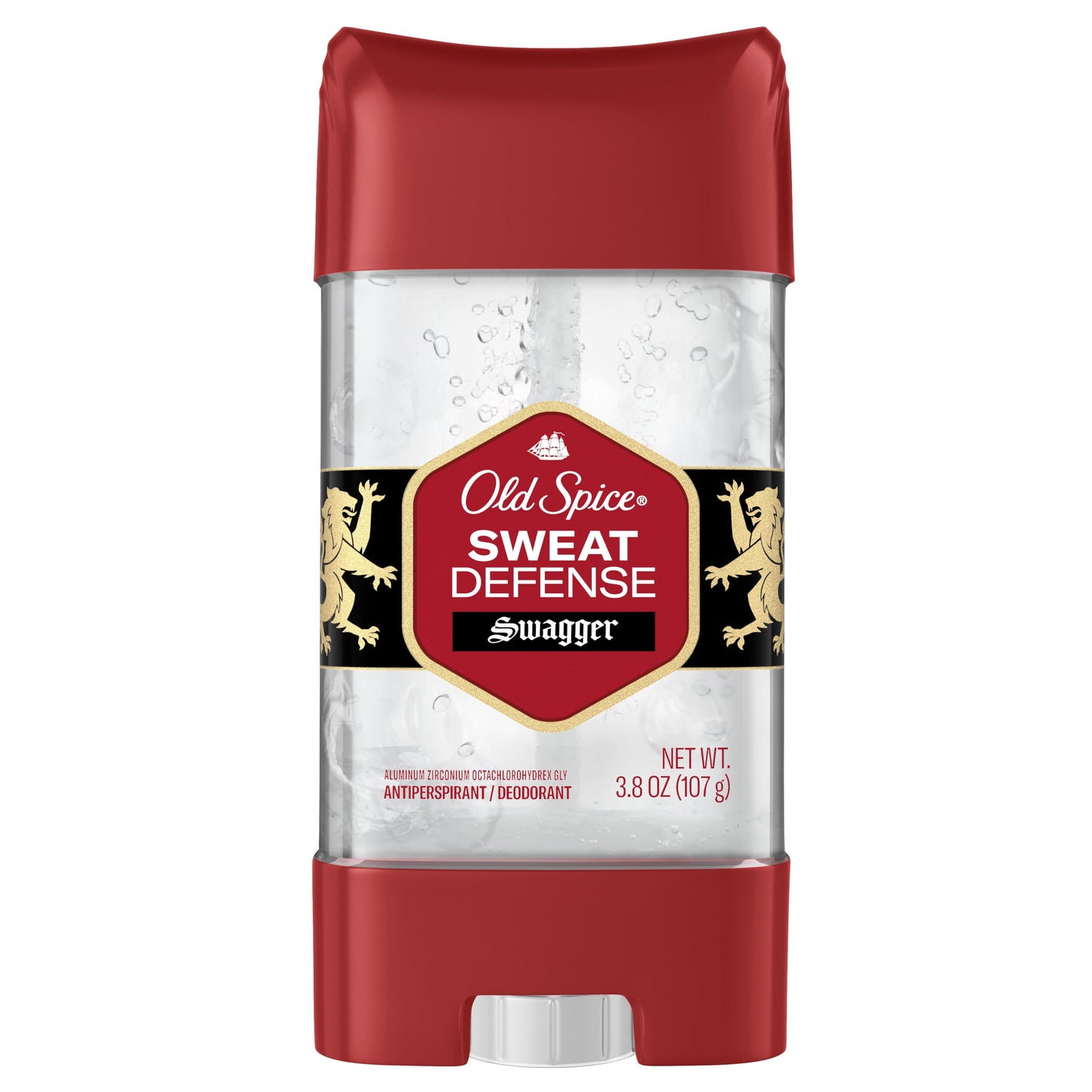 Old Spice Red Zone Swagger Scent Clear Gel Antiperspirant Deodorant for Men, 3.8 oz