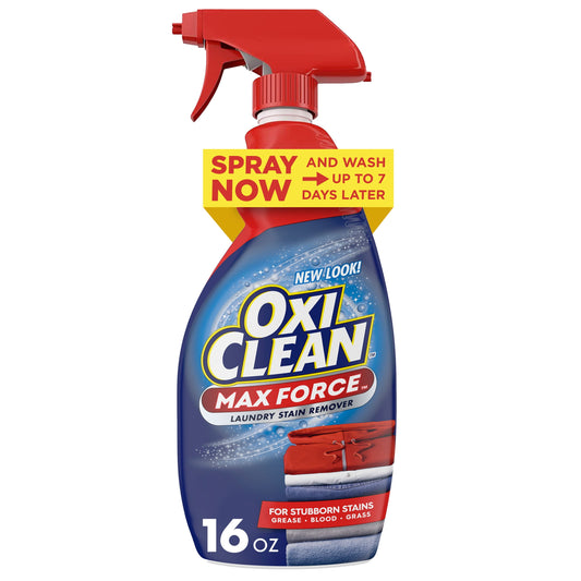 OxiClean Max Force Laundry Stain Remover Spray, 16 fl oz