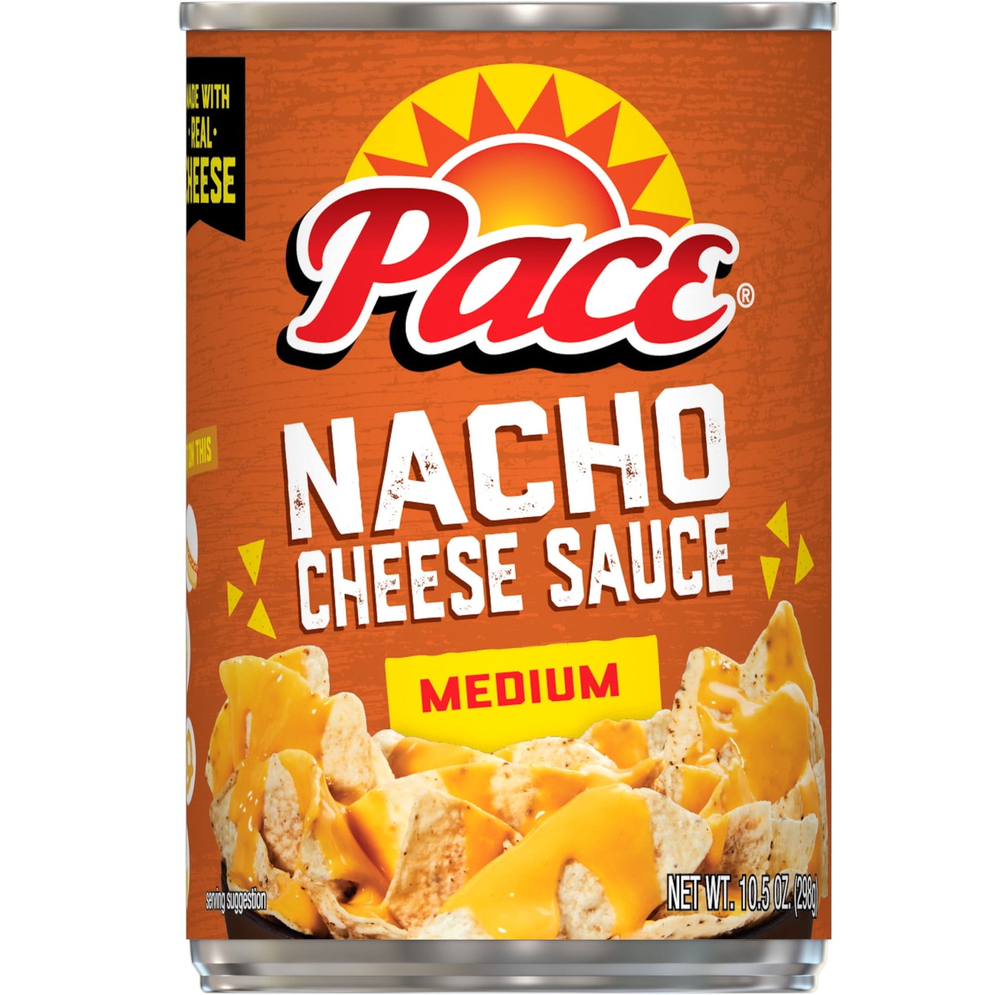 Pace Medium Nacho Cheese Sauce, 10.5 oz Can