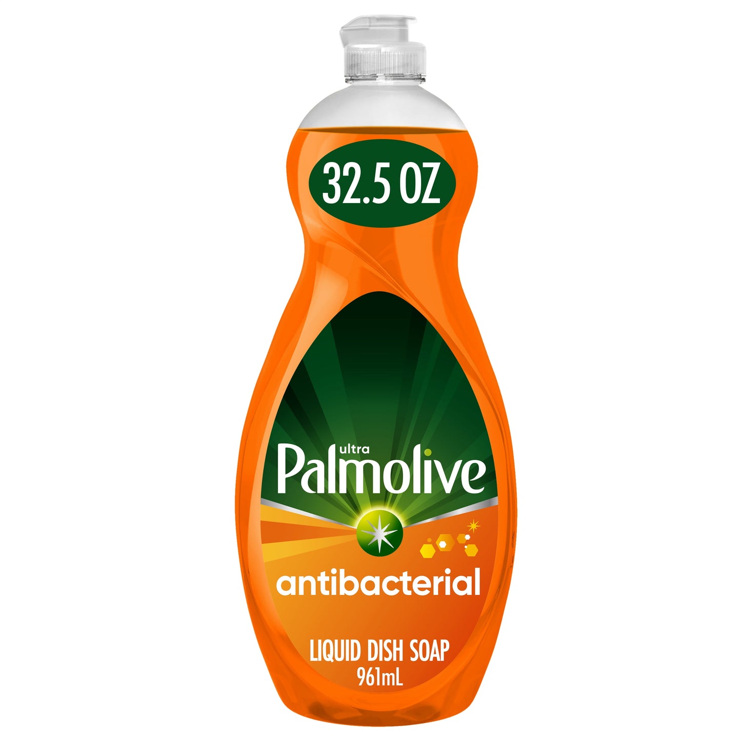 Palmolive Antibacterial Liquid Dish Soap, Orange Scent, 32.5 Fluid Ounce