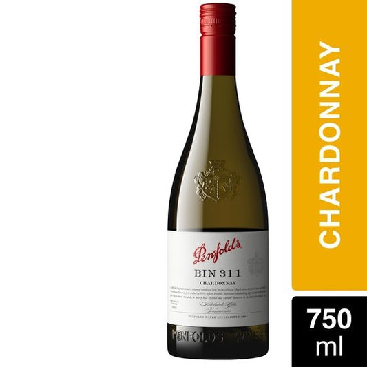 Penfolds Bin 311 South Eastern Australia Chardonnay White Wine, 750ml Bottle, 12.5% ABV