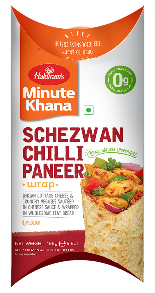 Schezwan Chilli Paneer Wrap