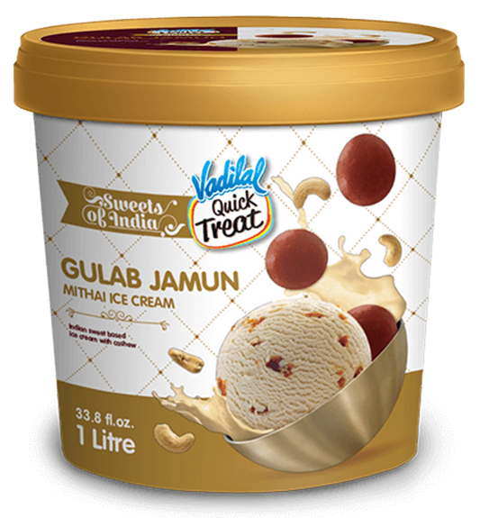 Gulab Jamun Mithai Ice Cream