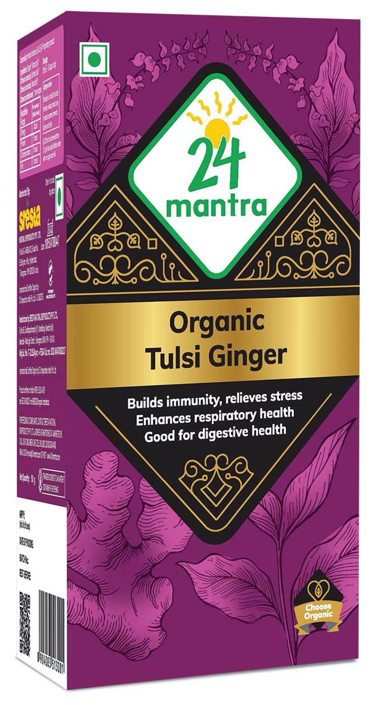 Organic Tulsi Ginger Tea