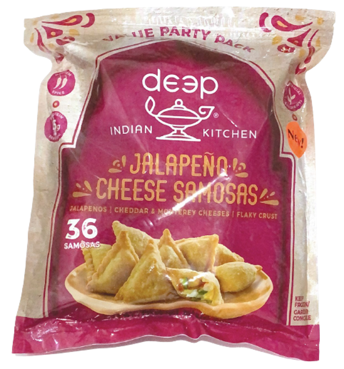 Jalapeno Cheese Samosas