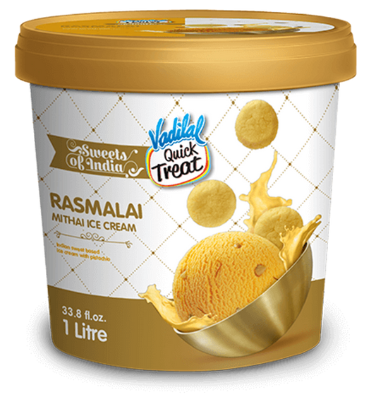 Rasmalai Mithai Ice Cream