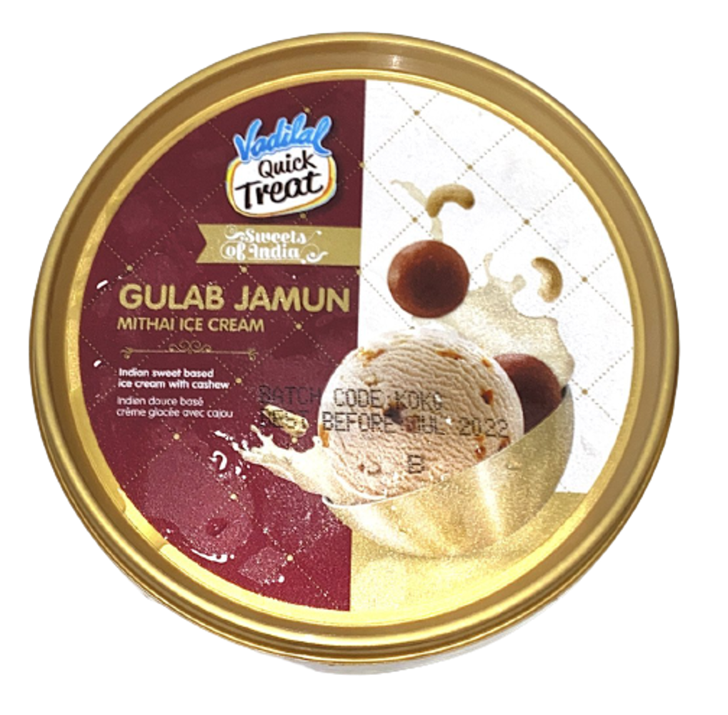 Gulab Jamun Mithai Ice Cream