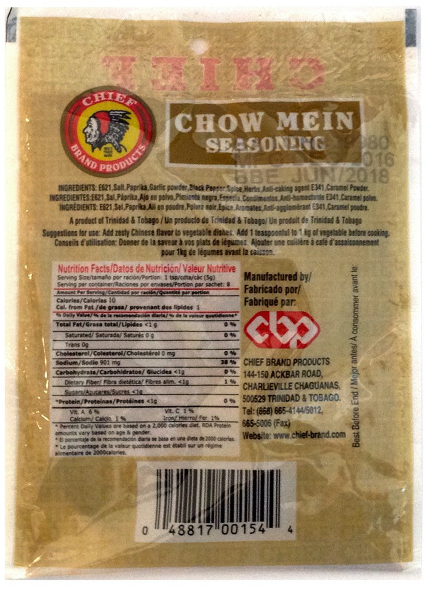 Chow Mein Seasoning