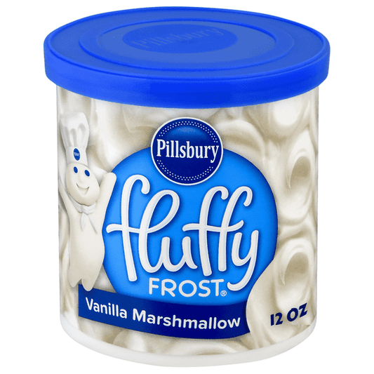Pillsbury Fluffy Frost Vanilla Marshmallow Frosting, 12 oz Tub