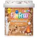 Pillsbury Funfetti S'mores Fluffy Graham Flavored Frosting, 12 oz Tub