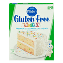 Pillsbury Gluten Free Funfetti Cake Mix with Candy Bits, 17 oz Box