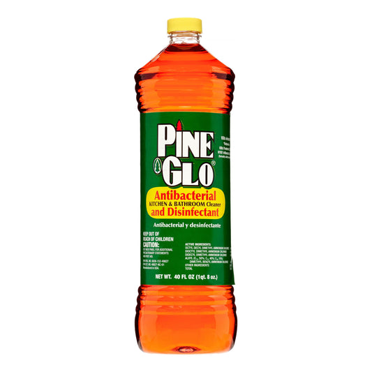 Pine Glo Antibacterial Disinfectant Cleaner, 40 Oz