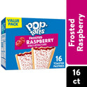 Pop-Tarts Frosted Raspberry Instant Breakfast Toaster Pastries, Shelf-Stable, Ready-to-Eat, 27 oz, 16 Count Box