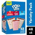 Pop-Tarts Variety Pack Instant Breakfast Toaster Pastries, Shelf-Stable, Ready-to-Eat, 81.2 oz, 48 Count Box