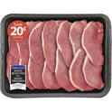 Pork Center Cut Loin Chops Thin Boneless Family Pack, 2.0 - 3.2 lb Tray