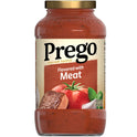 Prego Italian Tomato Spaghetti Sauce Flavored with Meat, 24 oz Jar