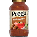 Prego Mini-Meatball Pasta Sauce, 24 oz Jar