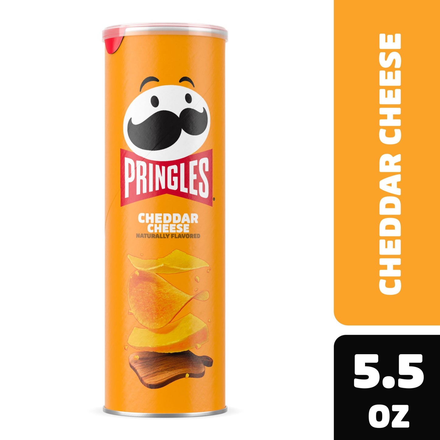 Pringles Cheddar Cheese Potato Crisps Chips, 5.5 oz