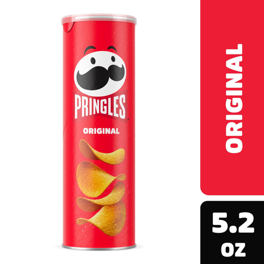 Pringles Original Potato Crisps Chips, 5.0z