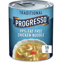 Progresso Traditional, 99% Fat Free Chicken Noodle Canned Soup, 19 oz.