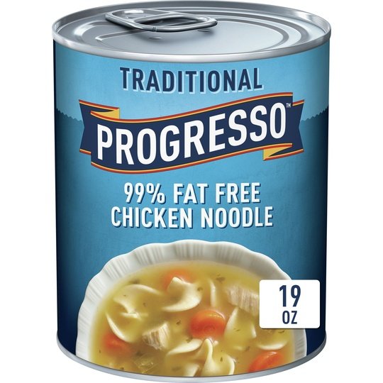 Progresso Traditional, 99% Fat Free Chicken Noodle Canned Soup, 19 oz.