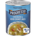 Progresso Traditional, Chicken & Herb Dumplings Canned Soup, 18.5 oz.