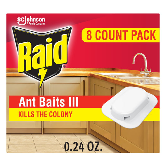 Raid Ant Baits III, 0.24 oz, 8 ct