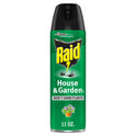 Raid House & Garden I, Kills Insects without Harming Plants, 11 oz