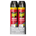 Raid Outdoor Defense System Ant and Roach Killer Spray Value Pack, 17.5 oz, 2 Count