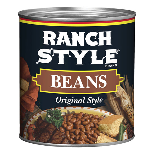 Ranch Style Beans, Canned Beans, 108 OZ