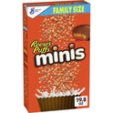 Reese's Puffs Minis Breakfast Cereal, Chocolate Peanut Butter Cereal, Family Size, 19.8 OZ