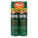 Repel Insect Repellent Sportsmen Max Formula 40% DEET Aerosol Value Pack