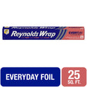 Reynolds Wrap Everyday Strength Aluminum Foil, 25 Square Feet