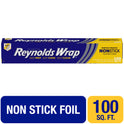 Reynolds Wrap Everyday Strength Non-Stick Aluminum Foil, 100 Square Feet