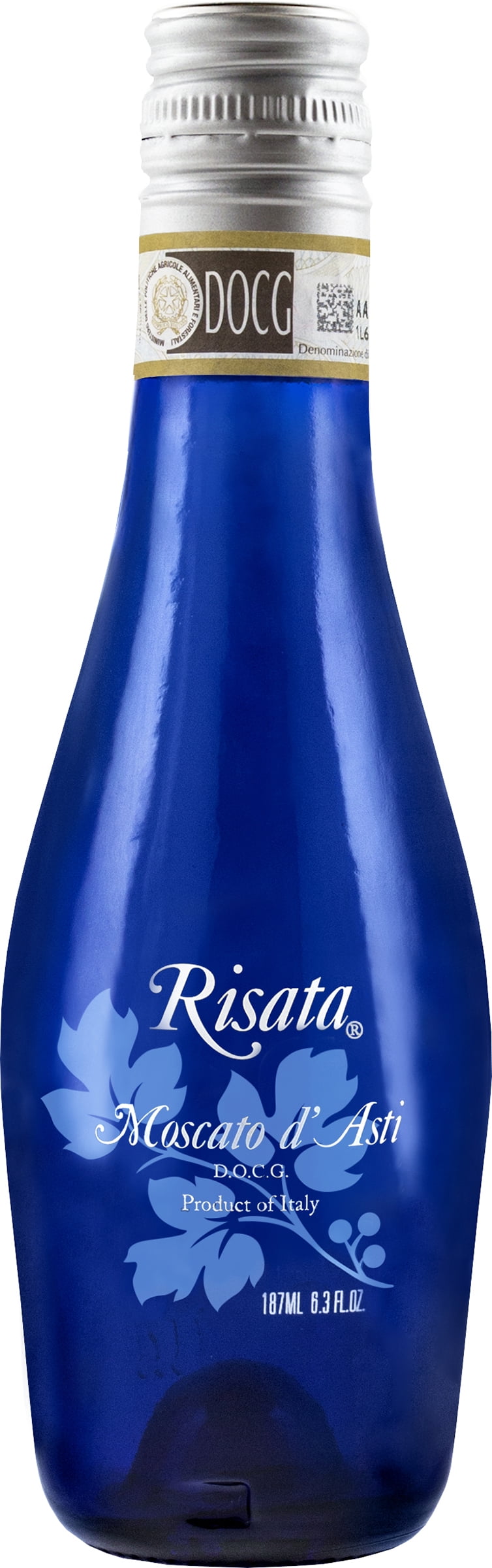 Risata Moscato, d'Asti D.O.C.G. Italy, 5.5% ABV, 1-187ml Glass Bottle, 1-187ml Serving