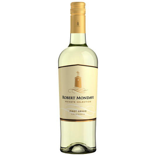 Robert Mondavi Private Selection Pinot Grigio White Wine, 750 ml Bottle, 13% ABV