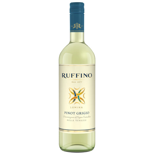 Ruffino Lumina DOC Pinot Grigio, Italian White Wine, 750 ml Bottle, 12% ABV