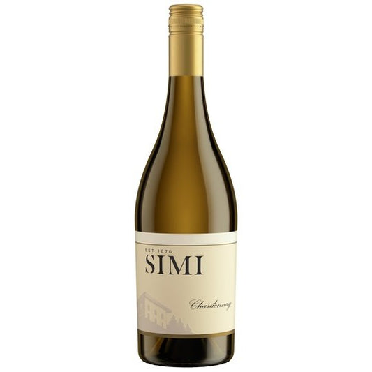 SIMI California Chardonnay White Wine, 750 ml Bottle, 13.5% ABV