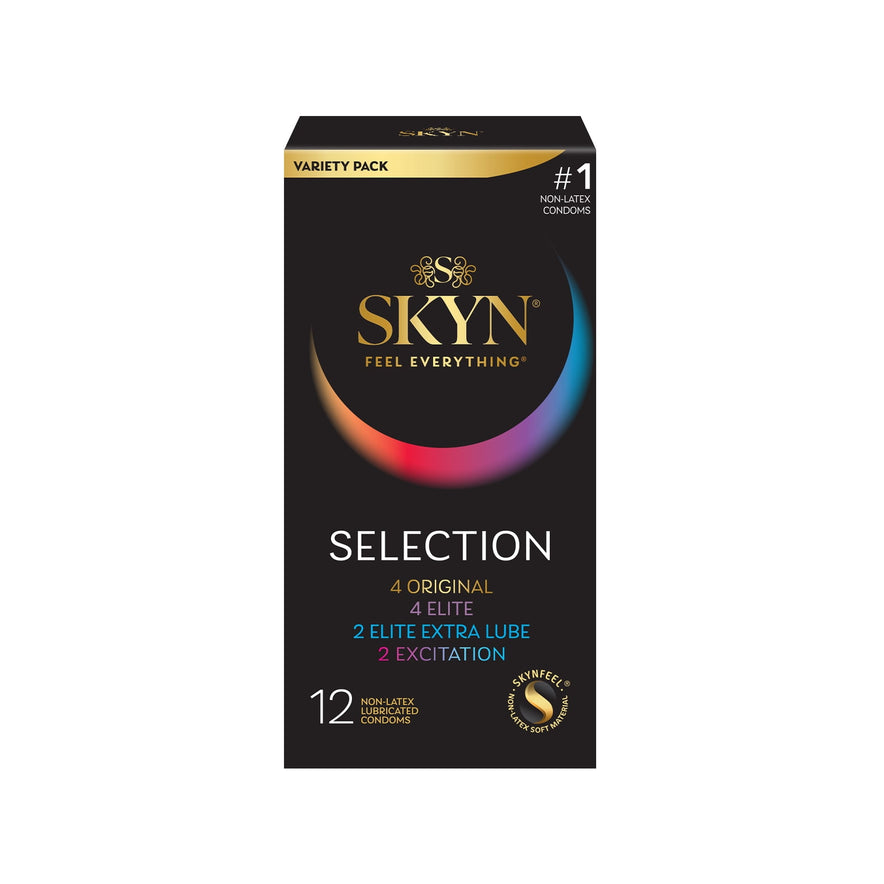 SKYN Selection Variety Pack Non-Latex Condoms, 12 Count instafresh SKYN Selection Variety Pack Non-Latex Condoms, 12 Count instafresh