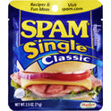 SPAM Single Classic, 9 g protein per serving, 2.5 oz Aluminum Pouch