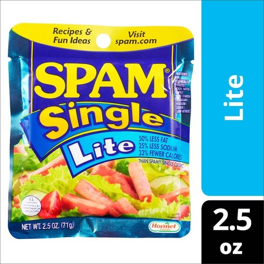 SPAM Single Lite, 2.5 oz Pouch