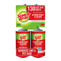 Scotch-Brite Lint Roller Twin Pack, 2 Rollers, 65 Sheets Per Roller, 130 Sheets Total