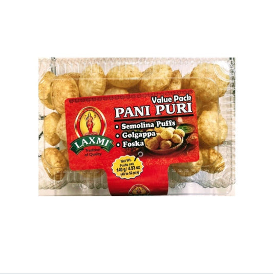 Laxmi  Pani Puri Balls 140g - 48-52 Pcs